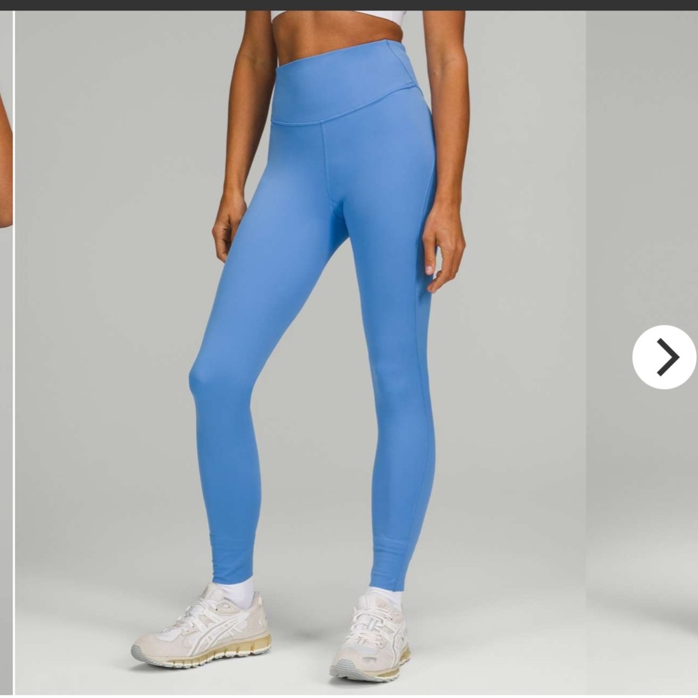 Lululemon Base Pace High-Rise Running Tight 28" Brushed | Size 6